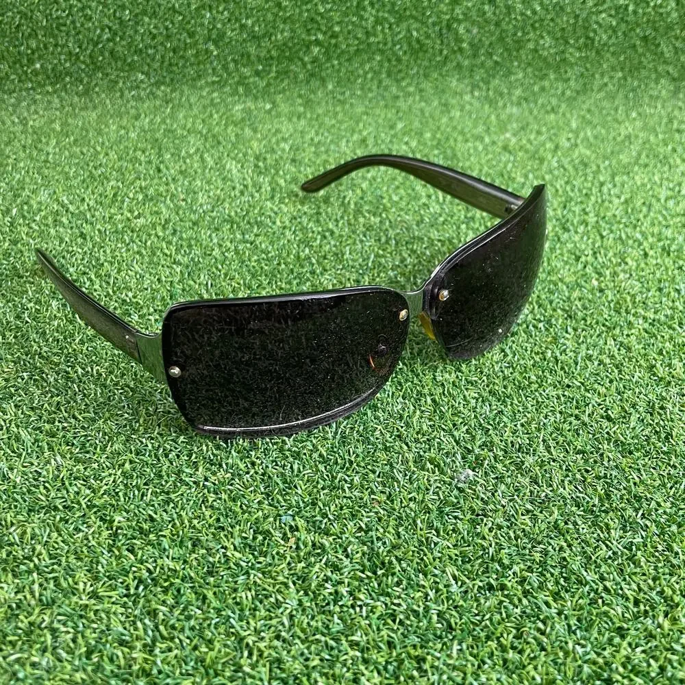 Vintage Womens Rimless Sunglasses Fashion Luxury